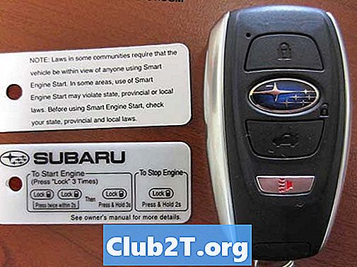 2000 Navodila za namestitev daljinskega zagona Subaru Outback