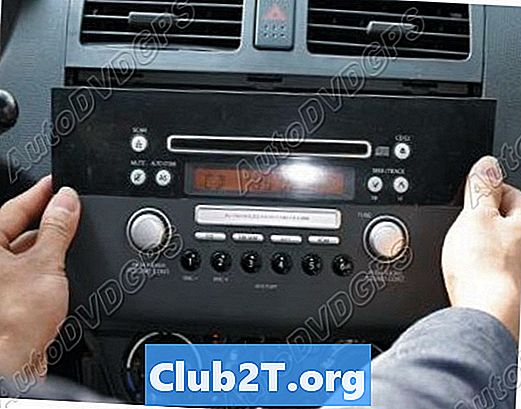 2000 Schemat radia samochodowego Suzuki Swift