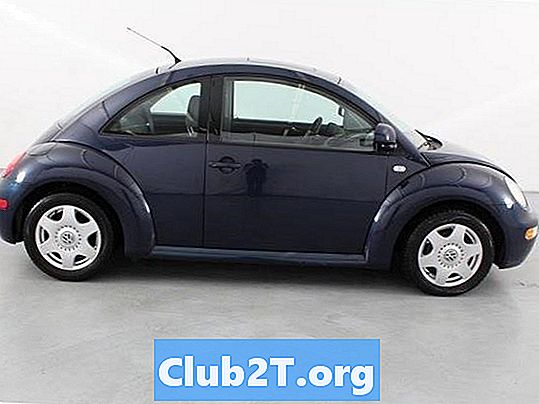 2000 Volkswagen Beetle bilalarm ledningsdiagram