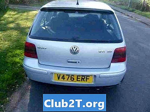 2000 Sprievodca inštaláciou Volkswagen Golf Car Alarm