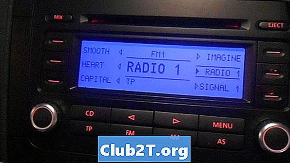 2005 m. „Volkswagen Golf“ automobilio stereo laidų schema „Monsoon Audio“