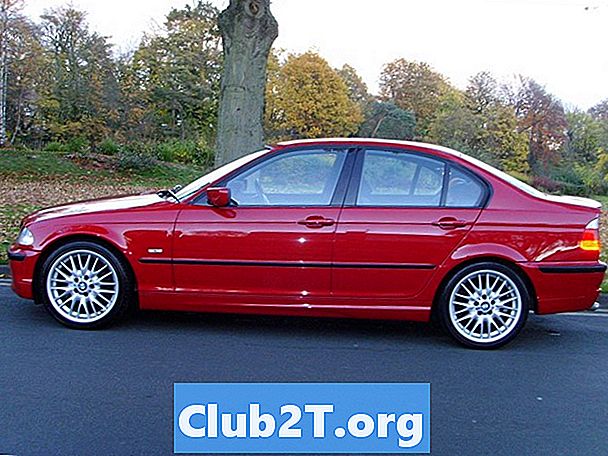 2001 BMW 325i autoalarmide juhtmestiku skeem