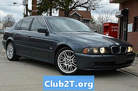 2001 BMW 525i Reifengrößenübersicht