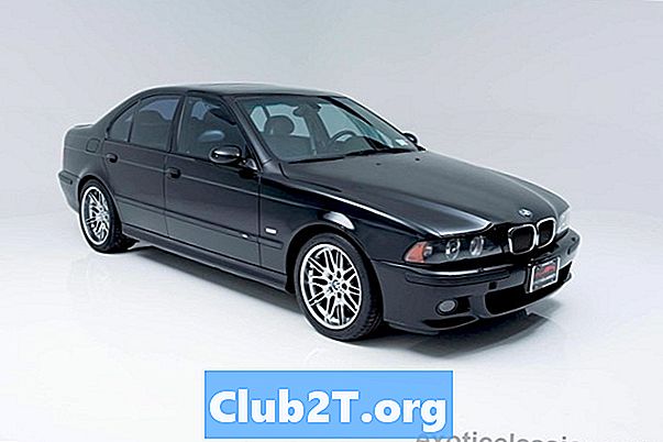 2001 m. BMW M5 nuotolinio automobilio paleidimo laidų vadovas