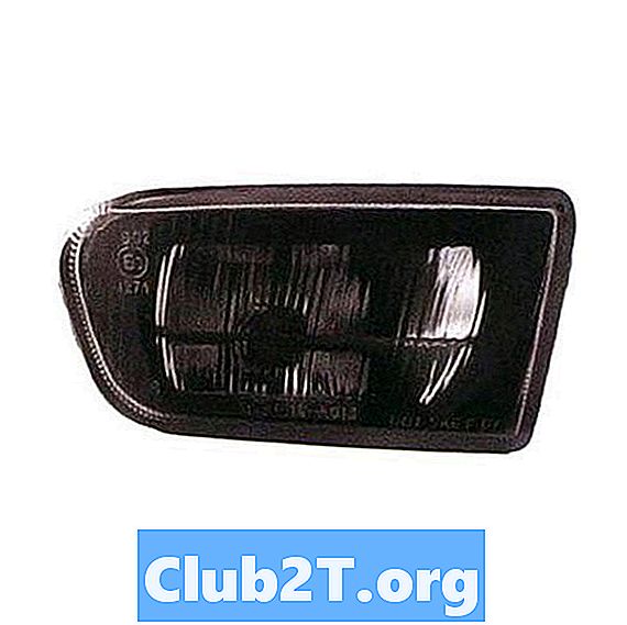 2001 BMW Z3 Automotive Light Bulb Ukuran