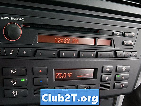 2001 BMW Z8 auto audio vadu shēma