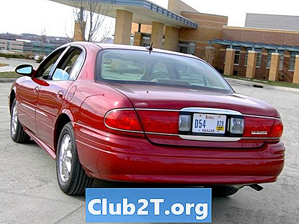 2001 Buick LeSabre automašīnas drošības vadu shēma