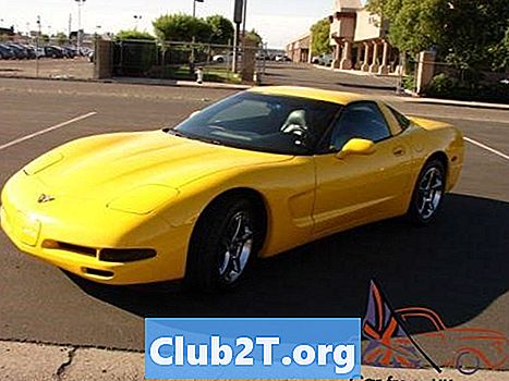 2001 Chevrolet Corvette auto signalizācijas vadu shēma