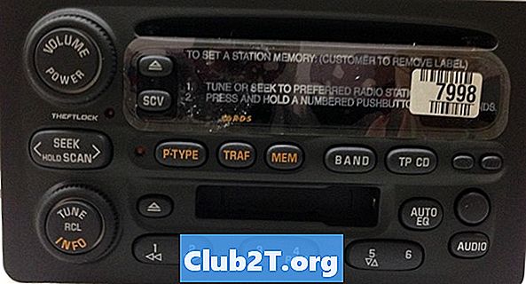 2001 Chevrolet Express -autoradiokaavio
