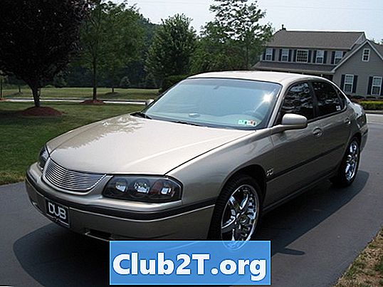 2001 Chevrolet Impala Car Alarm 설치 지침