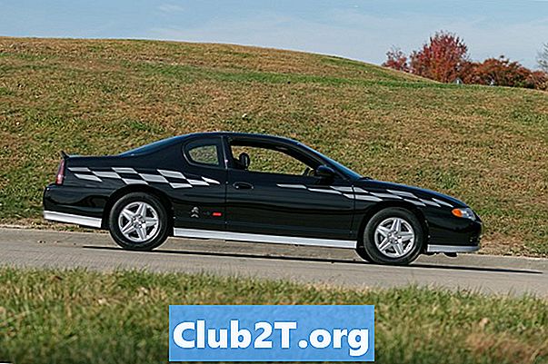 2001 Chevrolet Monte Carlo Vodič za ožičenje avtomobilov