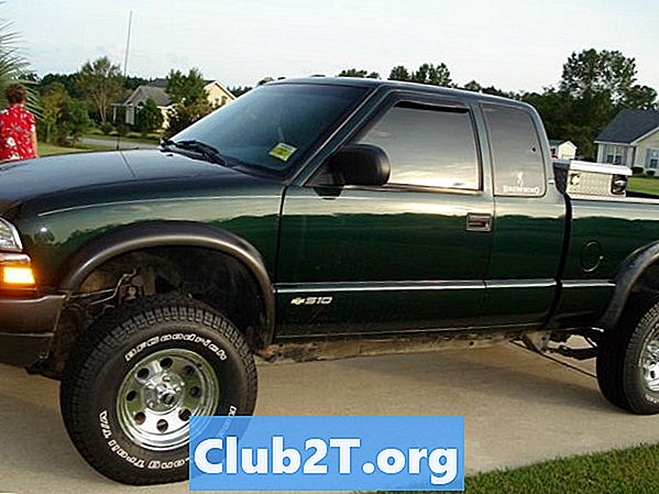 Sơ đồ nối dây vô tuyến âm thanh nổi Chevrolet S10 Blazer 2001