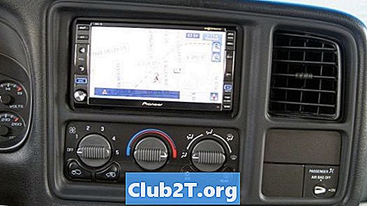 2001 Chevrolet Silverado C1500 stereo instalācijas rokasgrāmata