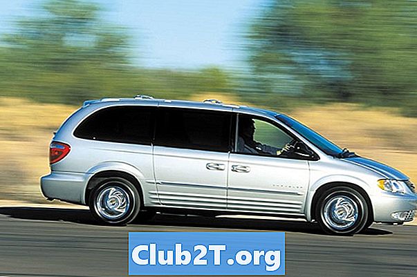 2001 Chrysler Град и Държава кола стерео окабеляване схема