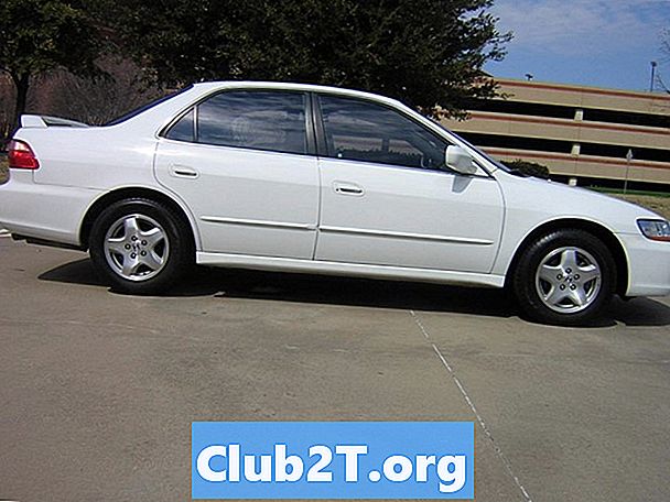 การเดินสาย Honda Accord 2001 สำหรับคู่มือเริ่มต้นใช้งานระยะไกล