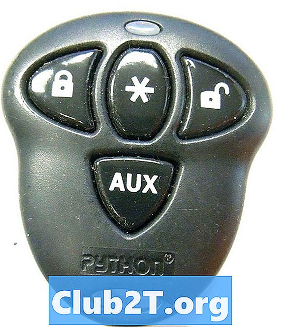 2001 Hyundai Sonata Remote Starter -asennuskaavio