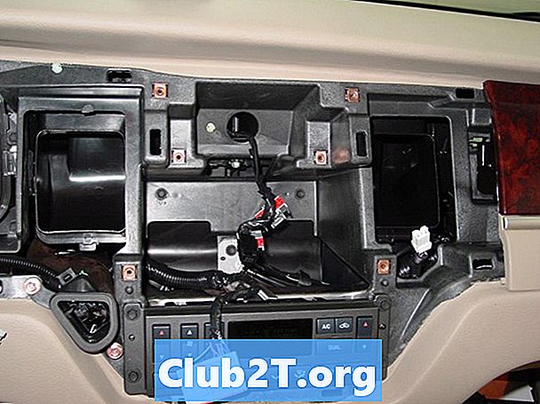 2001 Lincoln Town Car Radio instruções de instalação