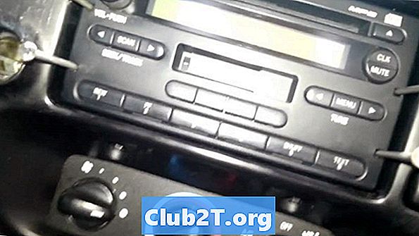 Cuadro de cableado de la radio del coche Mazda B3000 2001