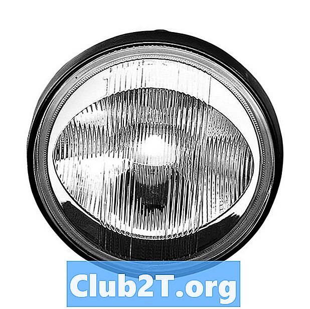 2001 Mazda Protege Replacement Light Bulb -kaavio