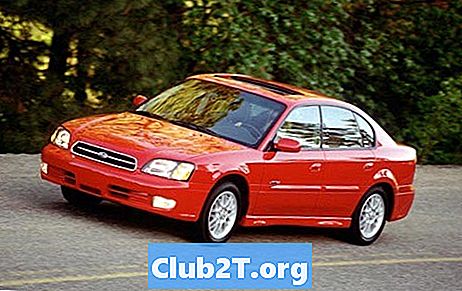 2001 m. Subaru Legacy GT keitimo padangų dydis