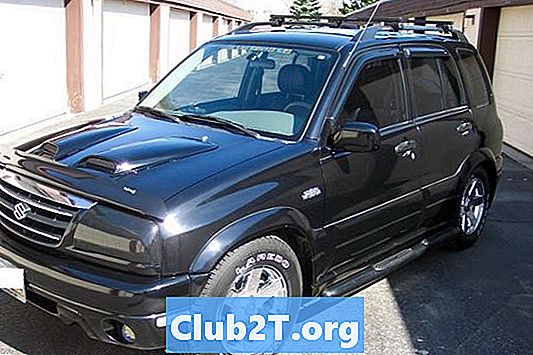 2001 Suzuki Grand Vitara Car Audio Installatieschema
