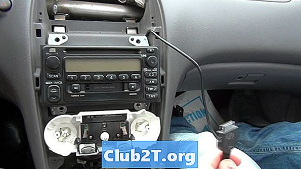 2001 Toyota Celica Auto Stereo Radio Bedradingsschema