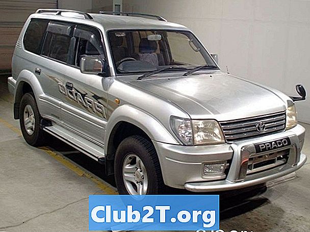 2001 Toyota Landcruiser Car Stereo ožičenje Vodič - Automobili