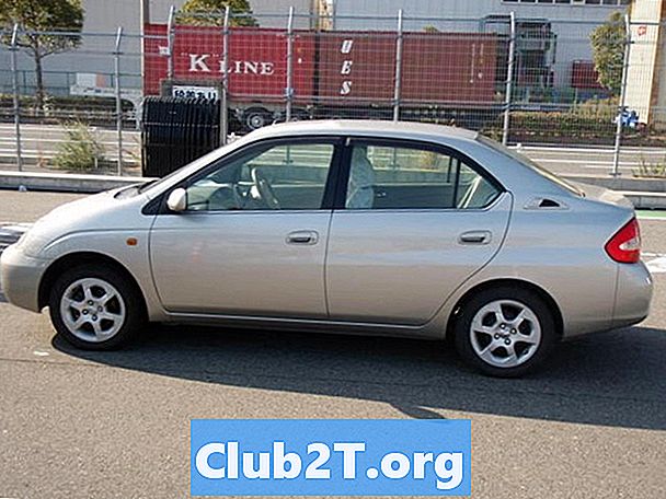 2001 Toyota Prius 원격 시작 다이어그램