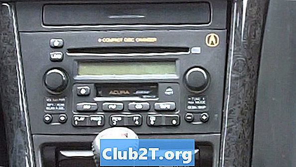 2002 Acura EL auto stereojuhtmete skeem