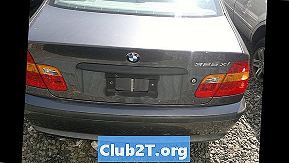 2002 Ghidul de cablare a alarmelor auto BMW 325xi