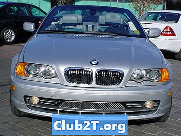 2002 BMW 330ci bilalarm ledningsguide