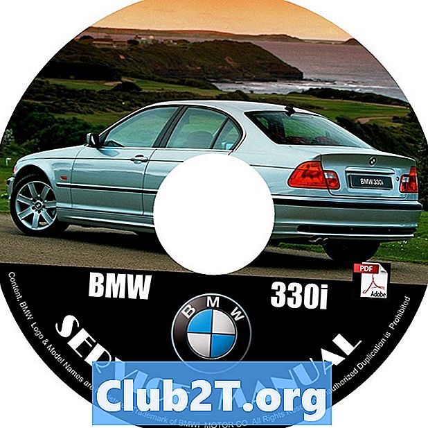 2002 BMW 330i Sedan Factory Informácie o pneumatikách