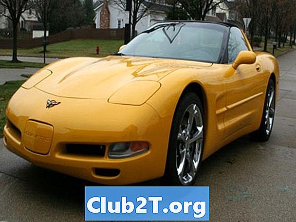 2002 Chevrolet Corvette Auto Alarm Bedradingsschema