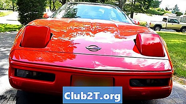 2002 Chevrolet Corvette Glühbirnengrößenübersicht