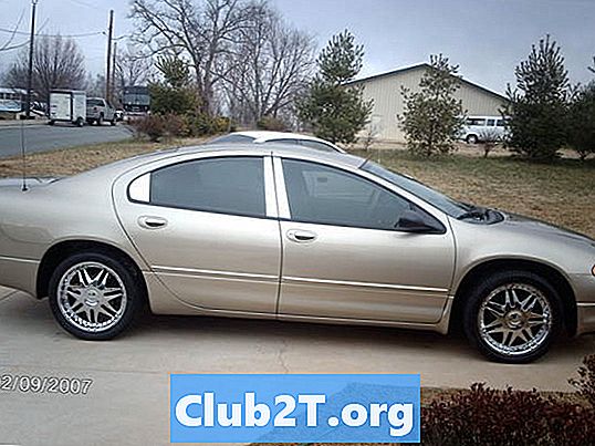 2002 Chrysler Intrepid Rozmery žiarovky do auta