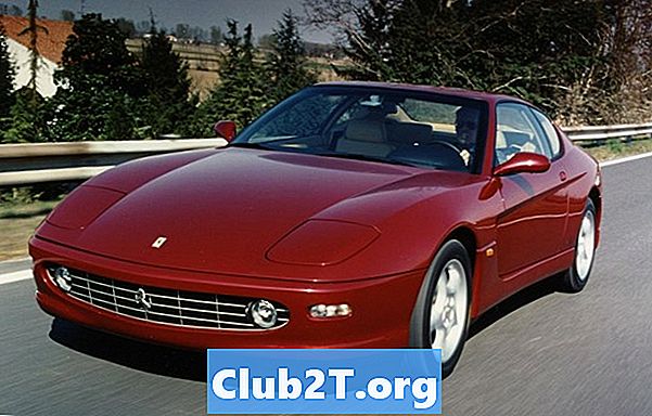 2002 Ferrari 456M GT Car Audio vezetékes útmutató - Autók