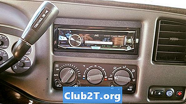 2002 GMC Yukon Auto Stereo ožičenje Vodič