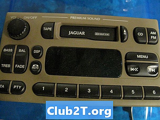 2002 जगुआर एस-टाइप कार रेडियो वायर कलर कोड - कारों