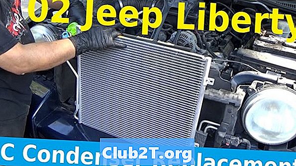 Размеры лампочек для автомобильной замены Jeep Liberty 2002 года