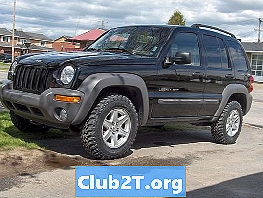 2002 Jeep Liberty Sport 4WD OEM Informacije o velikosti pnevmatik