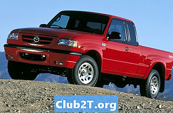 2002 Mazda B4000 Pickup Truck Bil Audio Ledningsdiagram