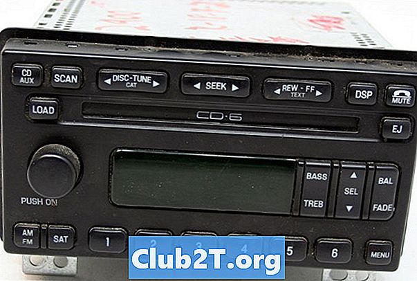 Esquema de cableado de la radio del automóvil 2002 de Mercury Mountaineer
