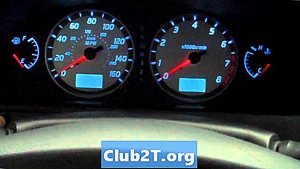 2002 Nissan Xterra Rozmery žiarovky do auta