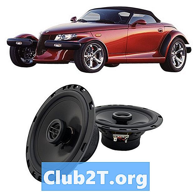 2002 diagrama Plymouth Prowler Audio Wire