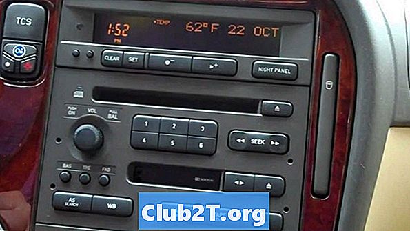 2002 Saab 9-5 Auto radio vadu shēma