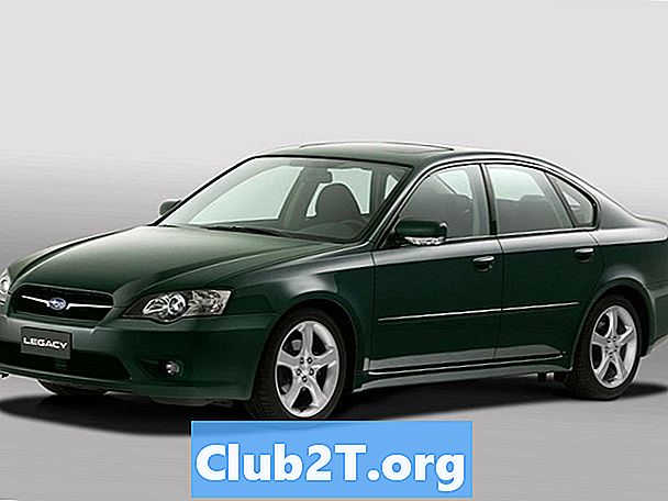 คู่มือขนาดยางรถยนต์ของโรงงาน Subaru Legacy L 2002