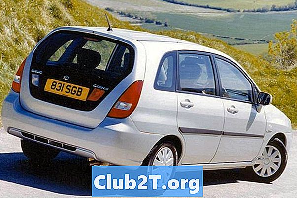 2002 Suzuki Aerio -kaukosäätimen asennusohje