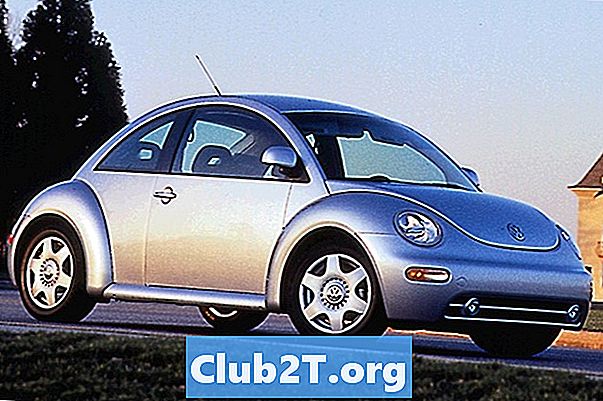 2002 Volkswagen Beetle GLS 1.8T Sprievodca veľkosťami pneumatík
