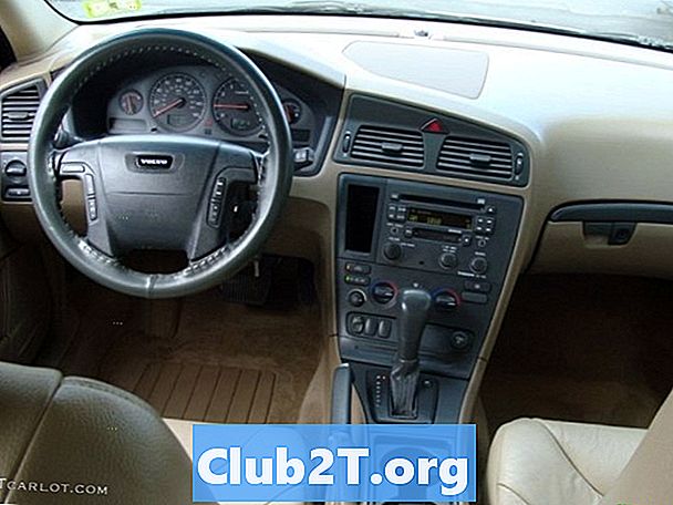 2002 वोल्वो V40 ऑटोमोटिव लाइट बल्ब सूचना का आकार