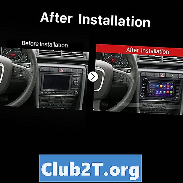2003 Audi A4 autoraadio raadioühenduse skeem
